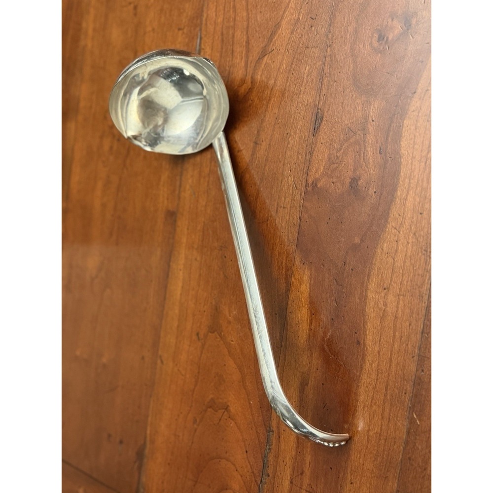 Napier‎ Vintage Silver-plate Punch Bowl Ladle